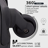 Coolife Luggage Expandable 3 Piece Sets PC+ABS Spinner Suitcase 20 inch 24 inch 28 inch