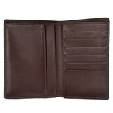 Zlyc Genuine Leather Travel Passport Holder Wallet Purse Case Card Cover