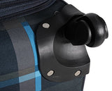 Lucas Luggage Ultra Lightweight Softside 24 Inch Expandable Suitcase With Spinner Wheels (24In, Old