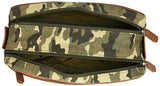 Buxton Men's Expedition Ii Huntington Gear Double Zip Canvas Travel Kit, Camo