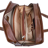 Siamod Carugetto Wheeled 17" Laptop Bag - Cognac