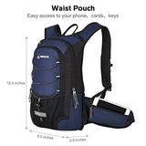 MIRACOL Hydration Backpack with 2L BPA Free Water Bladder, Thermal Insulation Pack Keeps Liquid