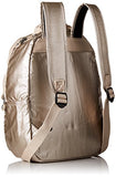Kipling Women'S Seoul S Metallic Backpack, Sparkly Gold