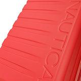 Nautica Henderson Harbor 24 Inch Hardside Expandable Suitcase, Cherry Red