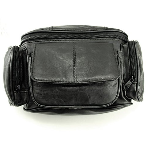 Enimay Genuine Leather Vintage Gym Chalk Bodybuilding Fanny Waist Pack LP560