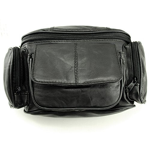 Enimay Genuine Leather Vintage Gym Chalk Bodybuilding Fanny Waist Pack LP560