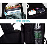 Luminous School Backpack,Ezonteq Anime Cartoon Music Boy Shoulder Laptop Travel Bag Daypack College