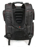 Mobile Edge - Core Gaming Backpack With Molded Front Panel 17"-18" - Black With Red Trim (Mecgbp1)