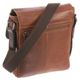 Bugatti Grinta Messenger Bag, 24 cm, Size Small, Cognac