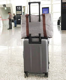 Packable Waterproof Nylon Stripes Foldable Travel Duffle Bag Carry on Travel Luggage Organizer with