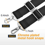 Adjustable Shoulder Strap Replacement Universal Padded Bag Strap by LAGRACERY with Metal Swivel