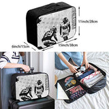 HFXFM American Football Travel Pouch Carry-on Duffel Bag Waterproof Portable Luggage Bag Attach