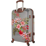 Tommy Bahama 24" Hardside Luggage Spinner Suitcase Floral Stripe