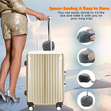 ZAMAT Breathable & Comfortable Memory Foam Travel Neck Pillow, U-Shaped Adjustable Airplane Car Flight Pillow, 360-Degree Head Support, Spandex Case Cover | Travel Kit with Earbuds & Eye Mask (Gray)