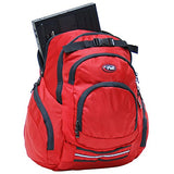 CalPak Rocket 18-inch Deluxe Laptop Backpack, Deep Red, One Size