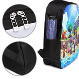 School Backpack For Boys Girls, Summer Animal Cross-Ing Backpack, Kids Bag For School, Travel, Outdoor