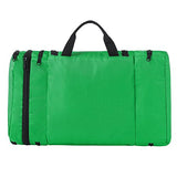 Bagail Men & Women Waterproof Flat Toiletry Kit, Portable and Spacious Travel Cosmetic Organizer Bag for Travel Accessories,Personal Items, Makeup and Shaving Green