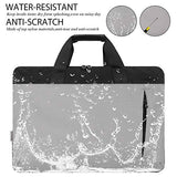 Slim Laptop Bag,17.3 Inch Laptop Carrying Case for Women Men Large Briefcase Sleeve with Handle