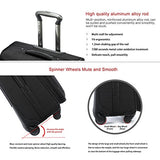 Unitravel Expandable Luggage Lightweight Suitcase Spinner Wheels 20” Carry On