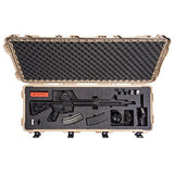 Nanuk 990 Waterproof Professional Gun Case With Foam Insert For Ar - Tan