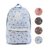 Damara Womens Large Floral Print Backpack,Brown