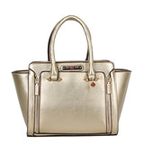 Nicole Lee Women's Ciel Medium Smart Lunch Handbag (Gold) Travel Shoulder Bag, One Size