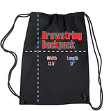 Backpack Cemetery Gates Tribute Rip Vinnie Black Drawstring Backpack