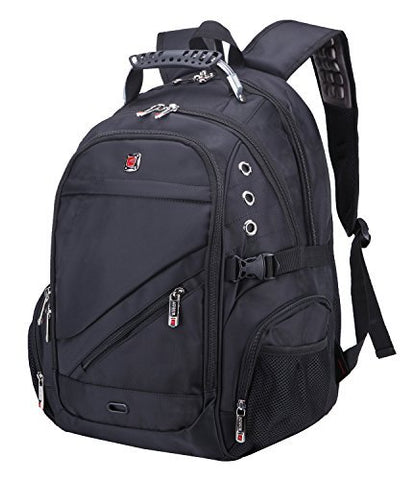 AUGUR Laptop Backpack Business Anti-Theft Oxford Clot Laptop Backpack Waterproof Large