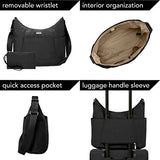 Baggallini Hobo Travel Tote, Black, One Size