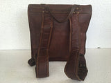 Vintage Crafts Leather Backpack College Backpack Leather Rucksack School Backpack Travel Leather