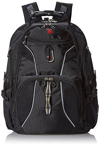 Swiss Gear Sa1923 Black Tsa Friendly Scansmart Laptop Backpack - Fits Most 15 Inch Laptops And