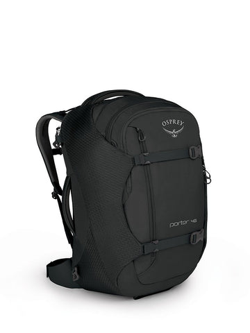 Osprey Packs Porter 46 Travel Backpack, Black