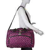 American Flyer Astor 5-Piece Spinner Luggage Set, Black/Purple, One Size