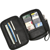 David King & Co. Male Bag With Organizer Inside, Black, One Size