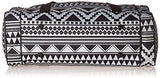 5 Cities Carry On Lightweight Small Hand Luggage Cabin on Flight & Holdalls (2 x Aztec Black/White)