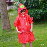AutumnFall Toddler Rain Jacket Girls Boys Cute Cartoon Animal Raincoat Waterproof Hooded Long