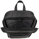 Reaction Kenneth Cole Ahead of the Pack Leather Computer Backpack