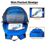 Venture Pal 40L Lightweight Packable Travel Hiking Backpack Daypack, B2, Blue, One Size