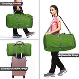 Gonex 80L Packable Travel Duffle Bag, Large Lightweight Luggage Duffel (Green)