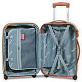 Dejuno Fusion Hardside Spinner Tsa Combination Lock, Beige