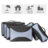 G4Free Packing Cubes 6pcs Set Travel Luggage Organizers Accessories Small, Medium, Large