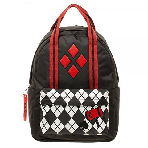 Dc Comics Harley Quinn Pocket W/Top Handle Backpack