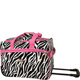 American Flyer Animal Print 5 Piece Spinner Luggage (Giraffe Green)