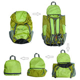 G4Free Large 40L Lightweight Water Resistant Travel Backpack/Foldable & Packable Hiking