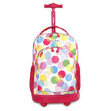 J World New York Sunny Rolling Backpack, Speckle, One Size