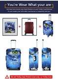 Youngerbaby Flower 3D Luggage Cover Spandex Travel Suitcase Protective 18"-30"
