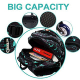 Xhhwzb Rolling Backpack, Trolley School Bags Backpack With 6 Wheels Climbing Stairs (Color : B)