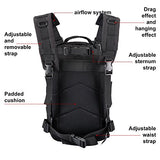 30L Outdoor Small Assault Tactical Backpack Military Sport Camping Hiking Trekking Bag 08009