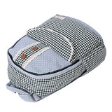 Damara Student'S Dots Canvas Fabric Large School Bags,Green