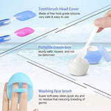 Travel Bottles, Wedama Leakproof Silicone Travel Containers with 6 Pcs TSA Approved Squeezable 3/2/1.25oz Travel Bottles & Accessories for Cosmetic Shampoo Conditioner Lotion Soap Liquids Toiletries